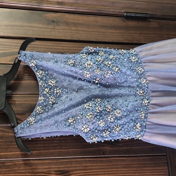 Blue Terani Cature short formal dress - Picture 2 of 8